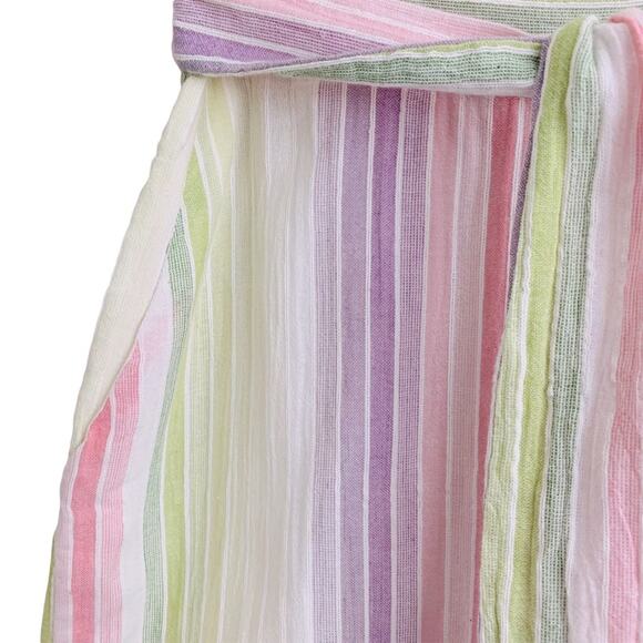 Majorelle Everest Stripe Paperbag Pants Size Medium - Picture 6 of 14